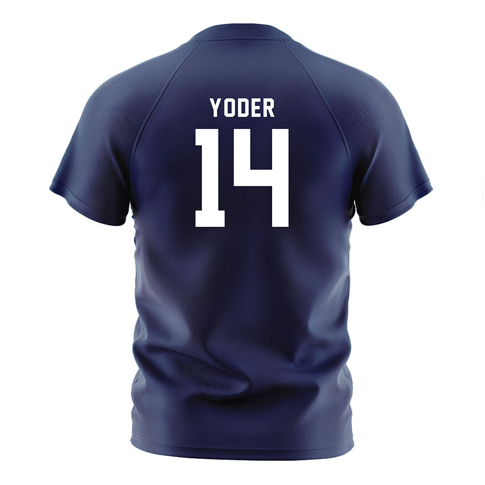 MSU Denver - NCAA Women's Soccer : Monica Yoder - Blue Soccer Jersey-1