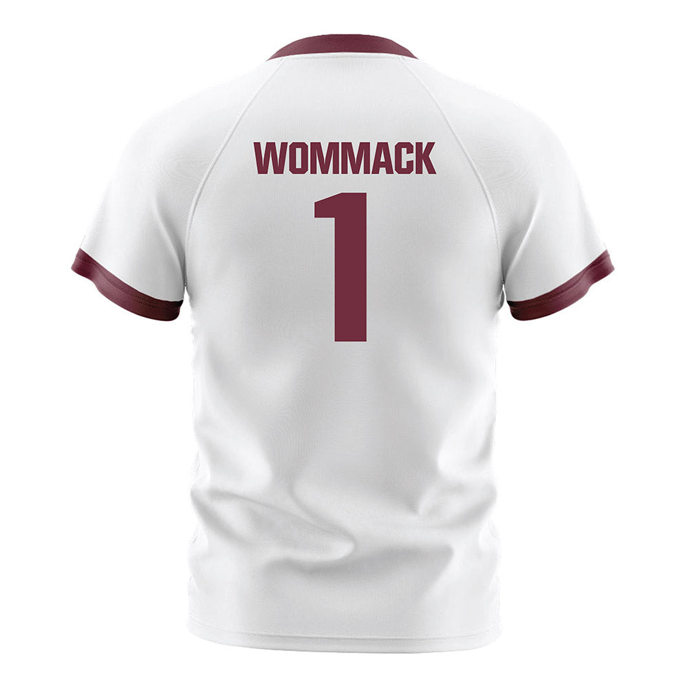 Mississippi State - NCAA Women's Soccer : Sarah Wommack - White Soccer Jersey-1