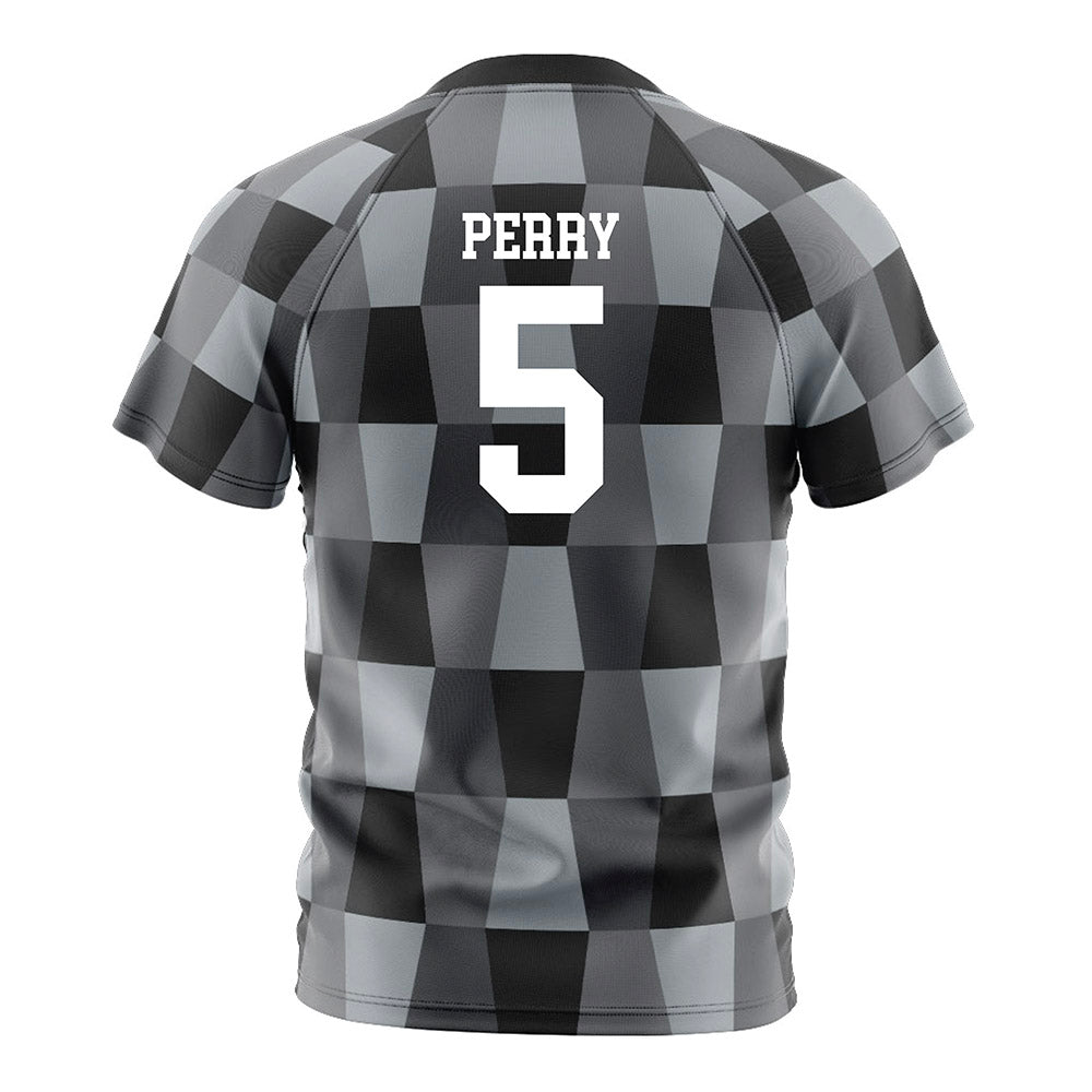 Mississippi State - NCAA Women's Soccer : ally perry - Black Soccer Jersey-1