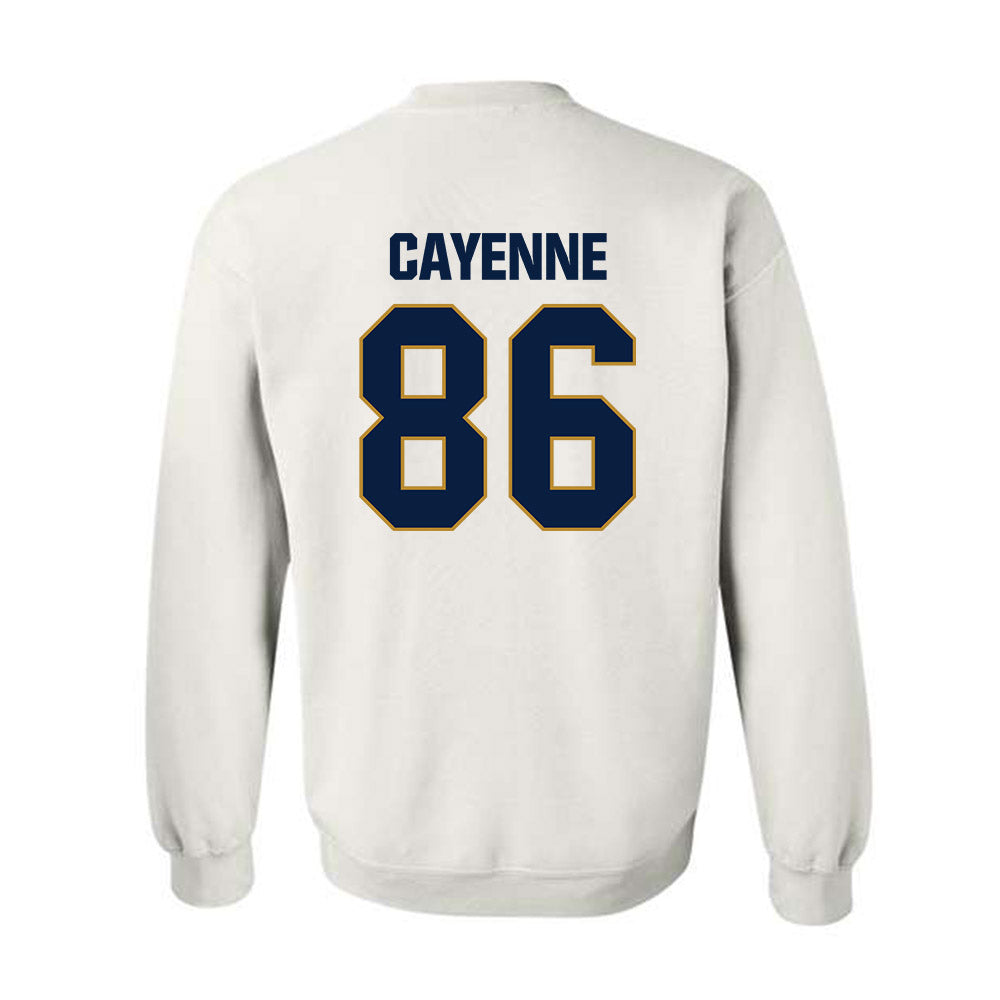 FIU - NCAA Football : Justin Cayenne - Classic Shersey Crewneck Sweatshirt-3