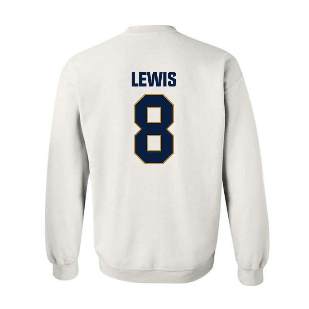 FIU - NCAA Football : Juju Lewis - Classic Shersey Crewneck Sweatshirt-3
