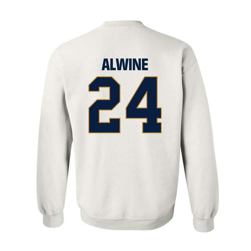 FIU - NCAA Baseball : Evan Alwine - Crewneck Sweatshirt-1