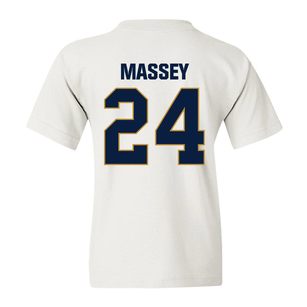 FIU - NCAA Football : King Massey - Classic Shersey Youth T-Shirt-3