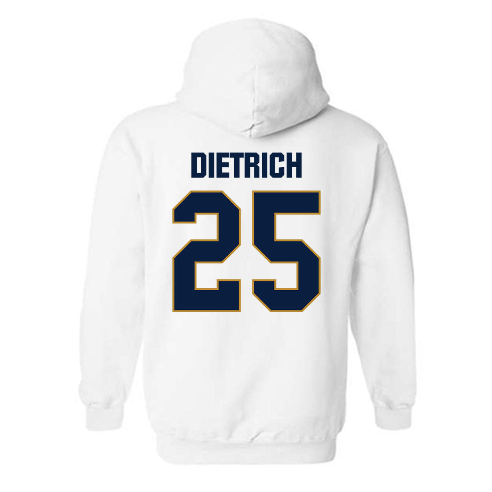 FIU - NCAA Baseball : Tristan Dietrich - Classic Shersey Hooded Sweatshirt-3