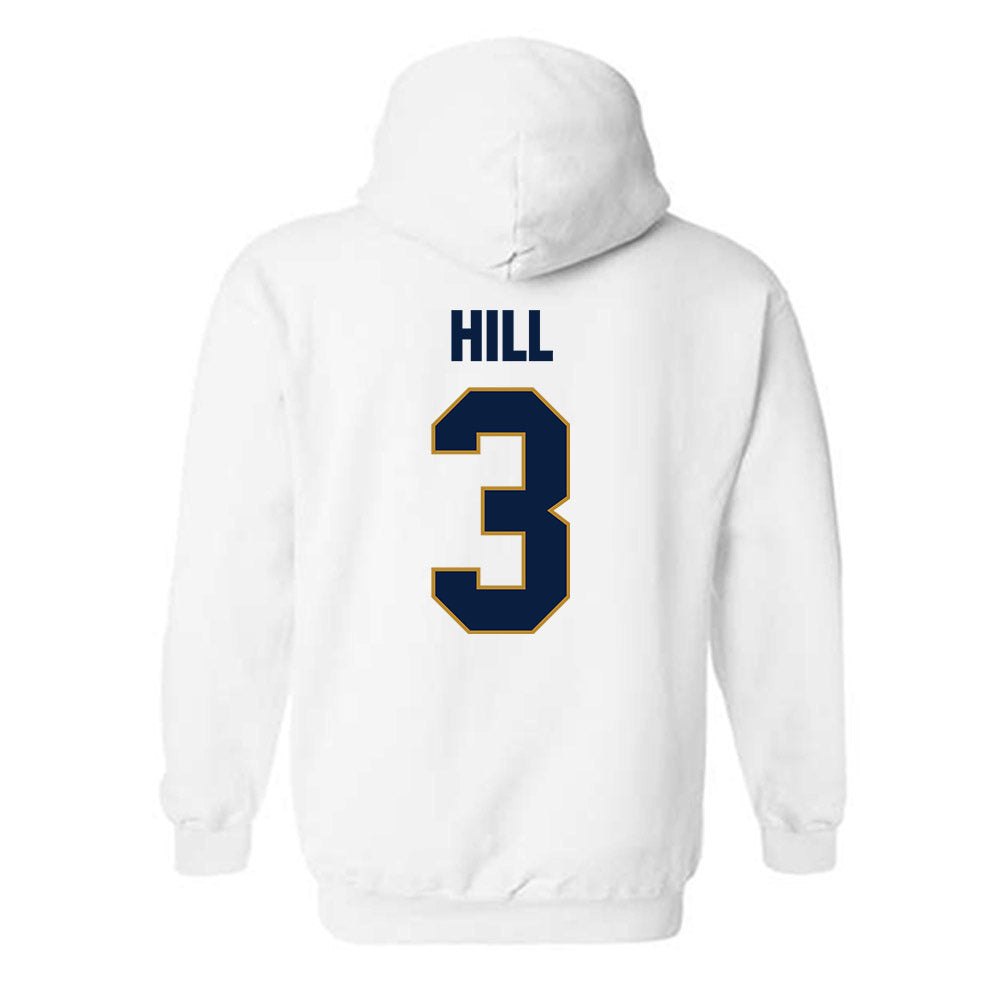 FIU - NCAA Football : Demetrius Hill - Classic Shersey Hooded Sweatshirt-3