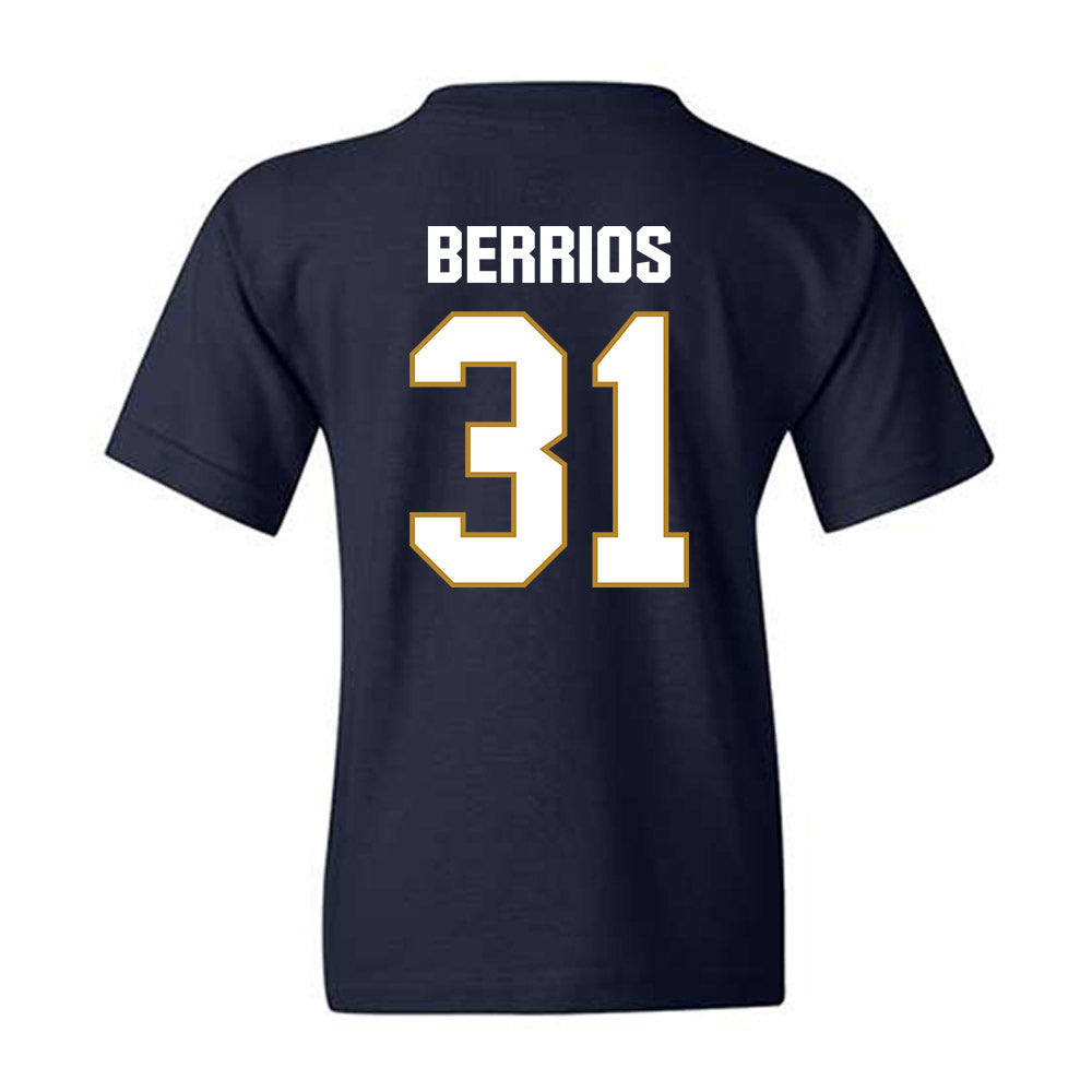 FIU - NCAA Baseball : Sebastian Berrios - Youth T-Shirt-1