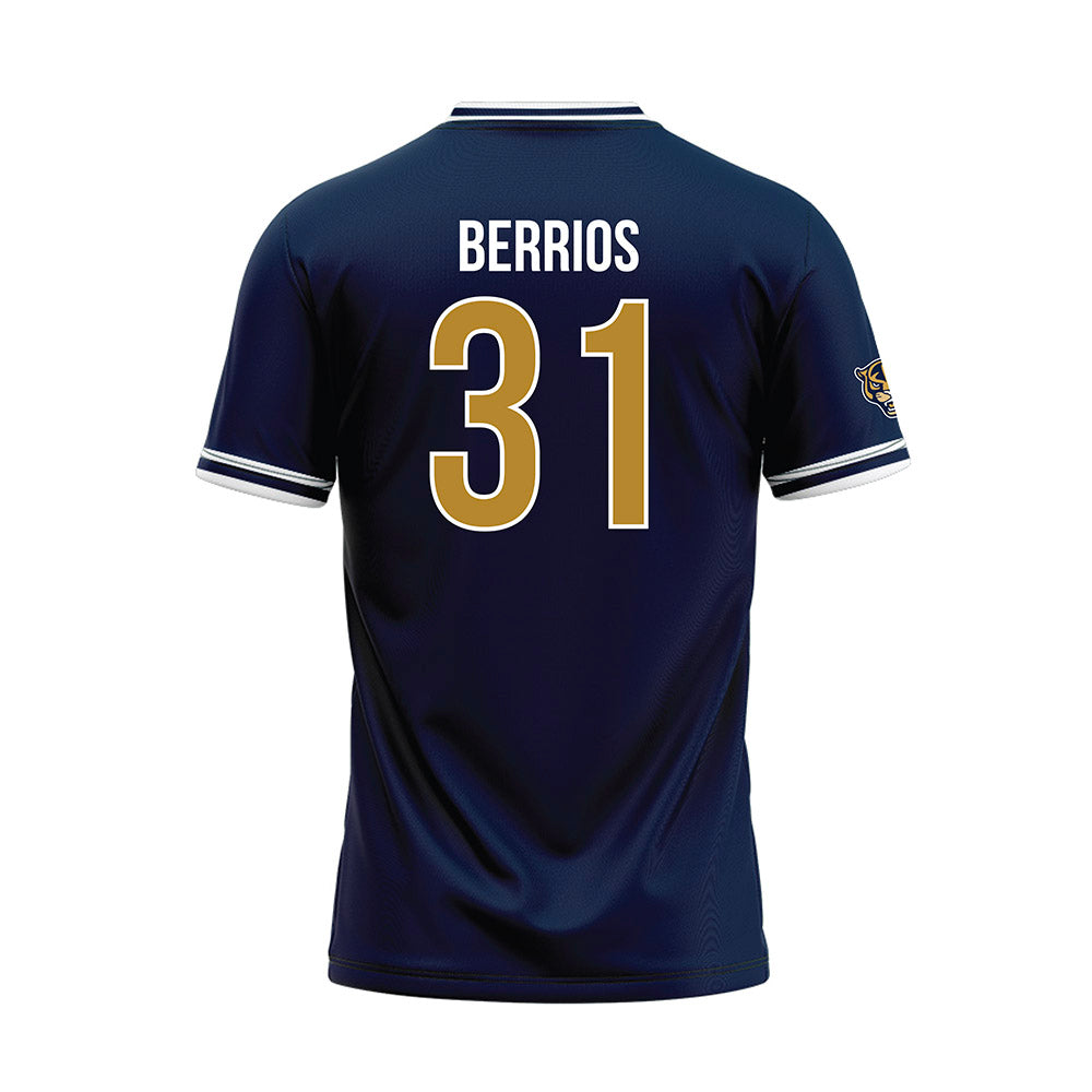 FIU - NCAA Baseball : Sebastian Berrios - Blue Baseball Jersey-1