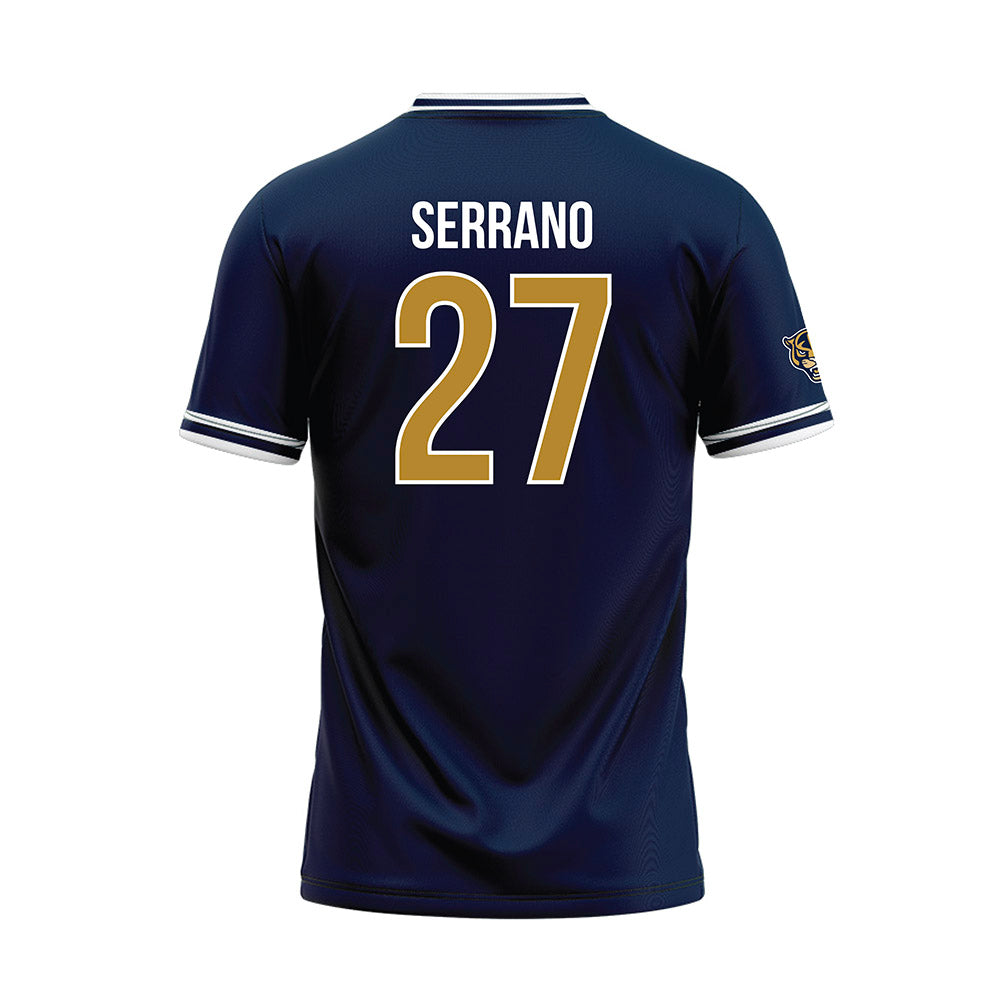 FIU - NCAA Baseball : Albert Serrano - Blue Baseball Jersey-1