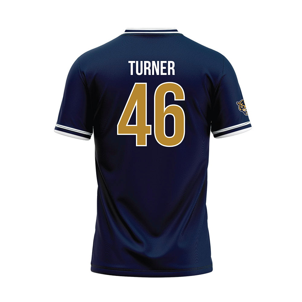 FIU - NCAA Baseball : Bryce Turner - Blue Baseball Jersey-1