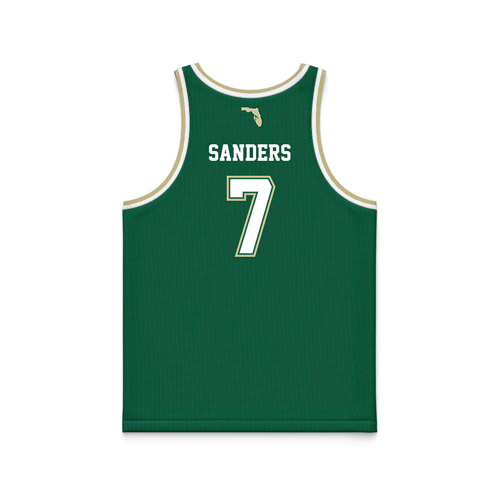 USF - NCAA Men's Basketball : Caleb Sanders - Basketball Jersey-1