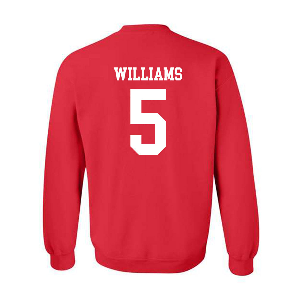 Jax State - NCAA Baseball : Luke Williams - Classic Shersey Crewneck Sweatshirt-1