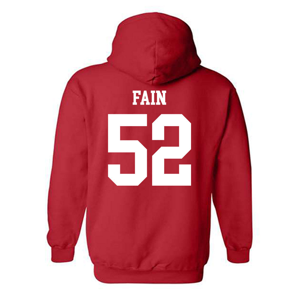 Jax State - NCAA Football : Storm Fain - Classic Shersey Hooded Sweatshirt-1