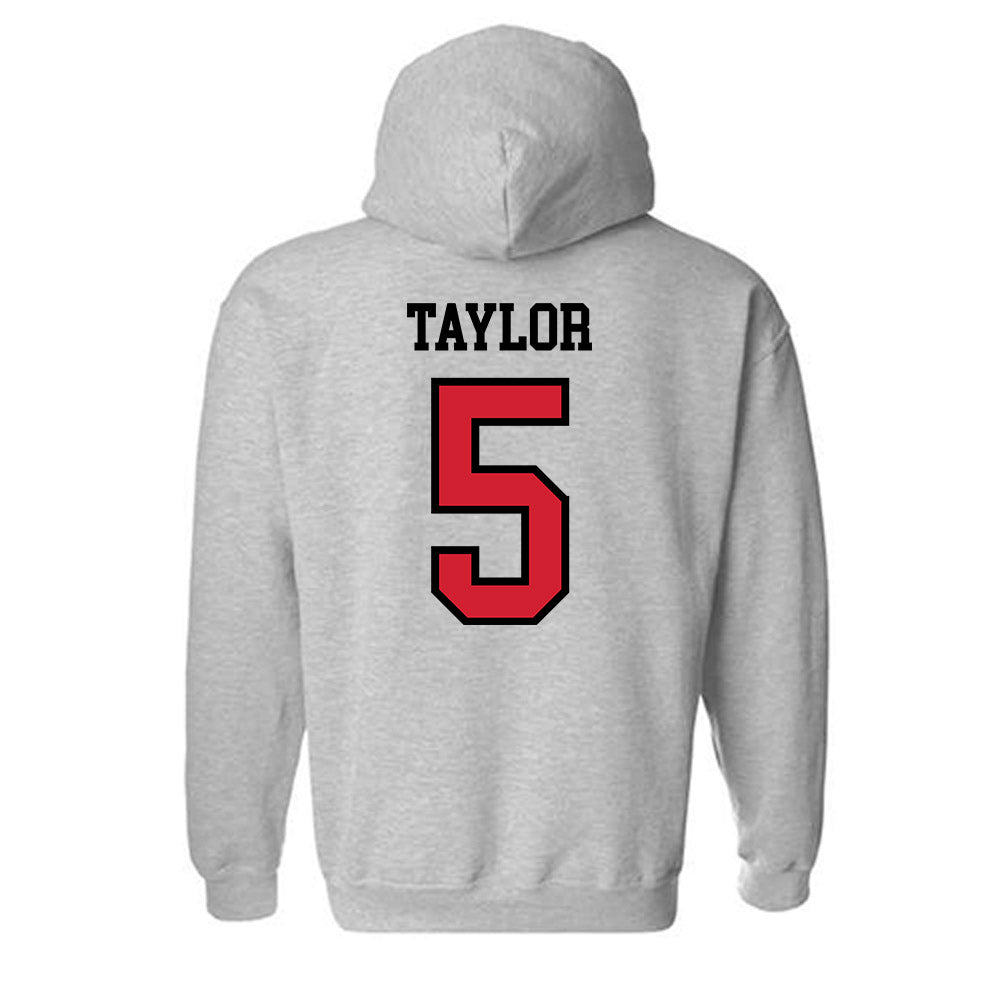 Jax State - NCAA Football : Tyrin Taylor - Classic Shersey Hooded Sweatshirt-1