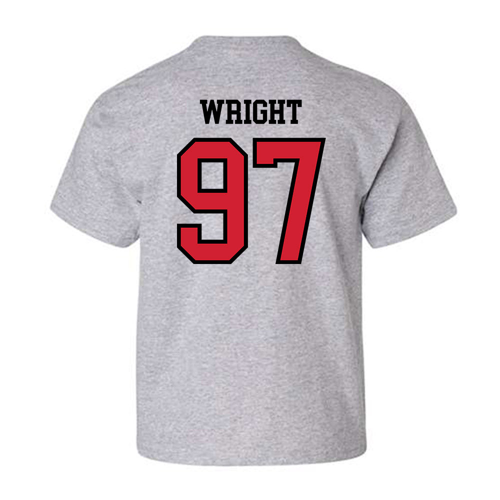 Jax State - NCAA Football : McCade Wright - Classic Shersey Youth T-Shirt-1