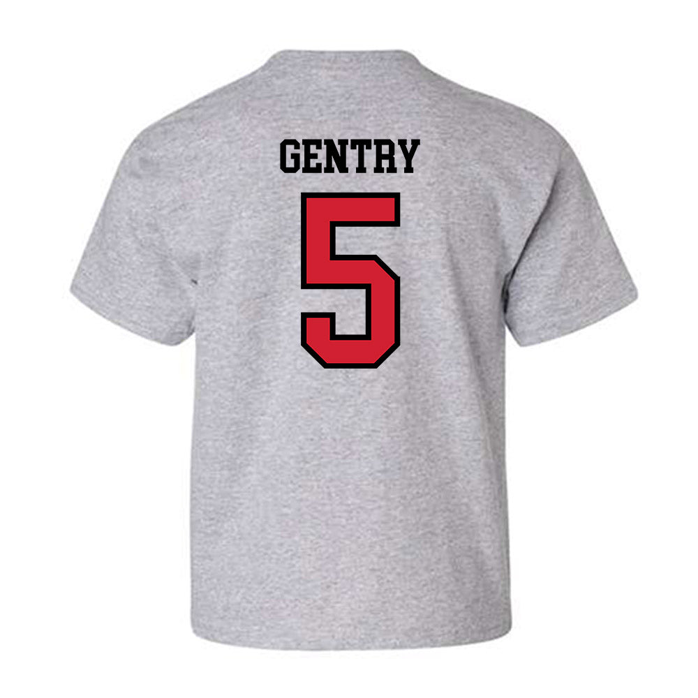 Jax State - NCAA Football : Dylan Gentry - Classic Shersey Youth T-Shirt-1
