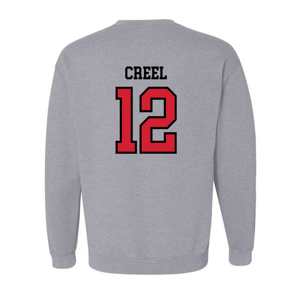 Jax State - NCAA Football : Caden Creel - Classic Shersey Crewneck Sweatshirt-1