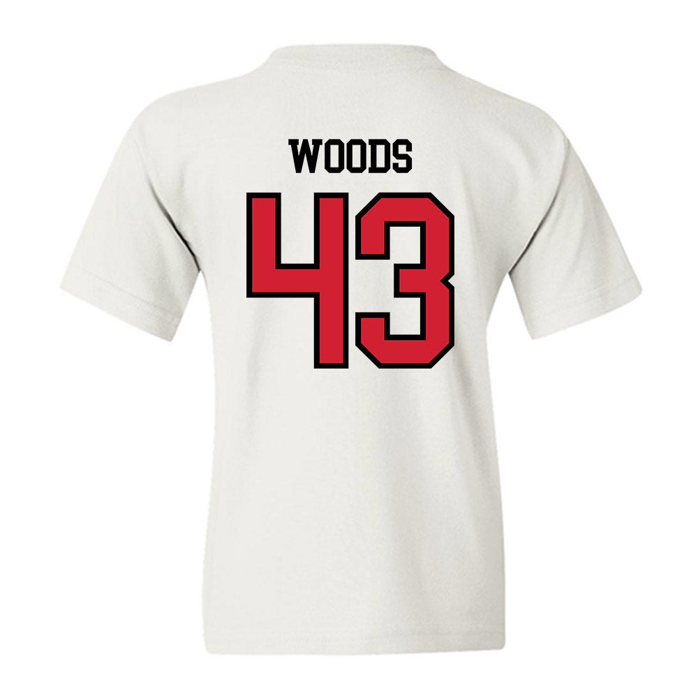Jax State - NCAA Football : Trevor Woods - Classic Shersey Youth T-Shirt-1