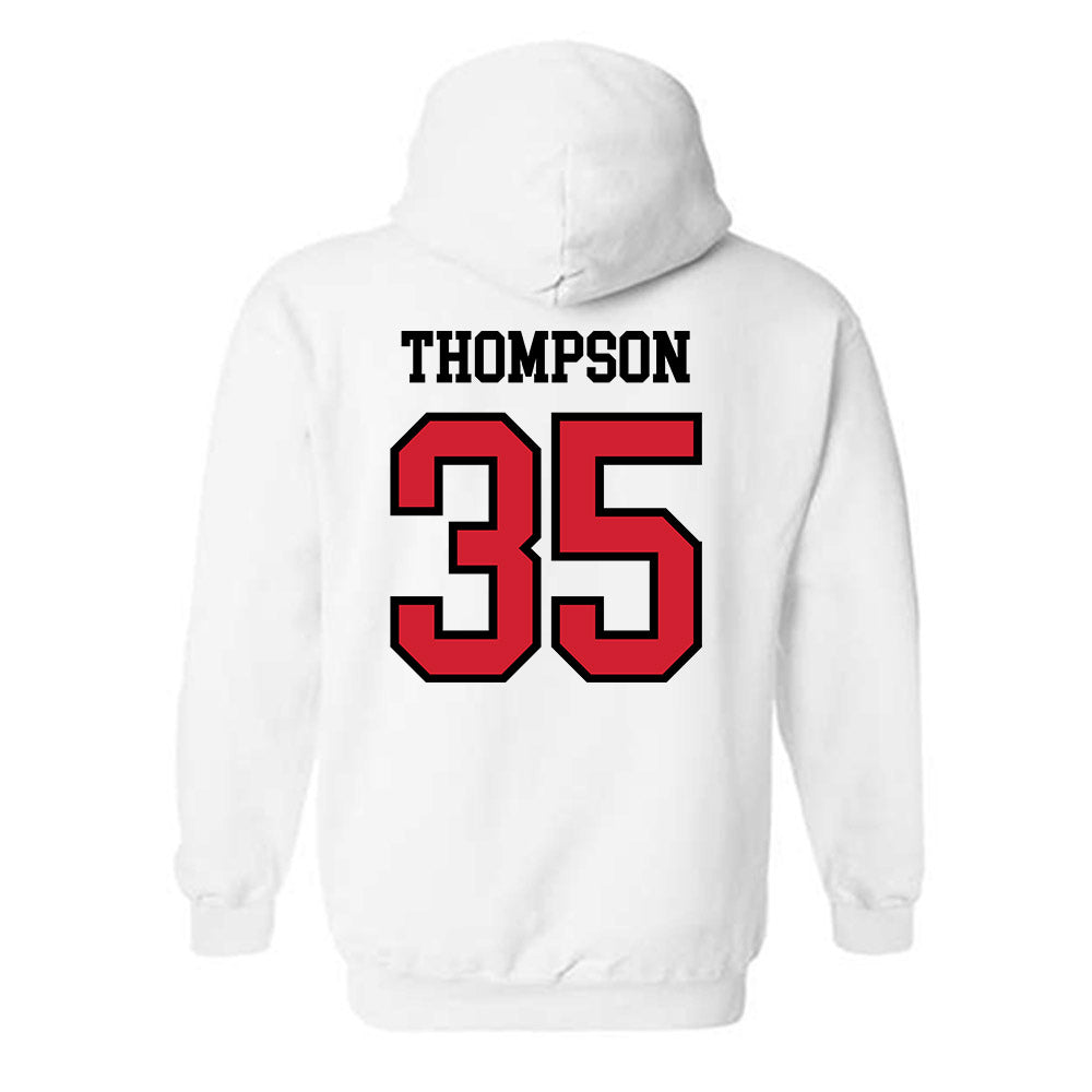 Jax State - NCAA Football : Aidan Thompson - Classic Shersey Hooded Sweatshirt-1