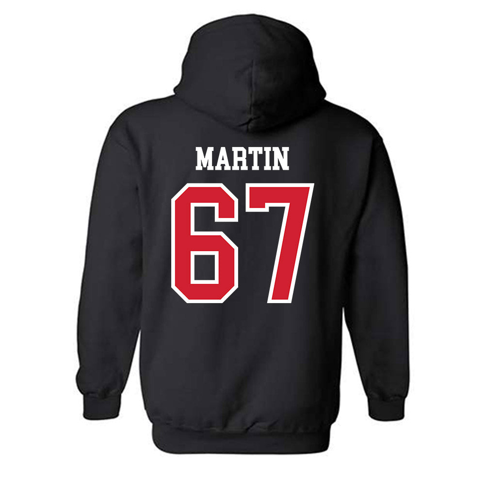 Jax State - NCAA Football : Shaun Martin - Classic Shersey Hooded Sweatshirt-1