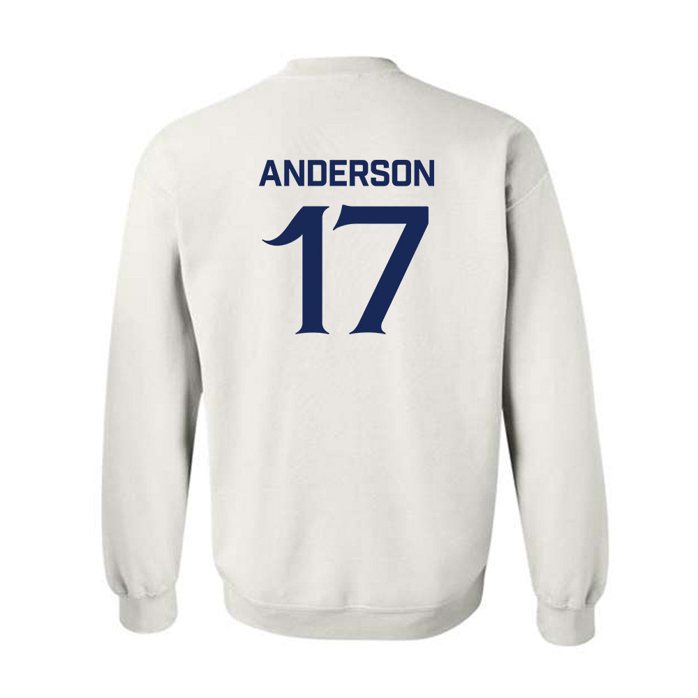 Queens - NCAA Men's Soccer : Jaiden Anderson - Classic Shersey Crewneck Sweatshirt-1