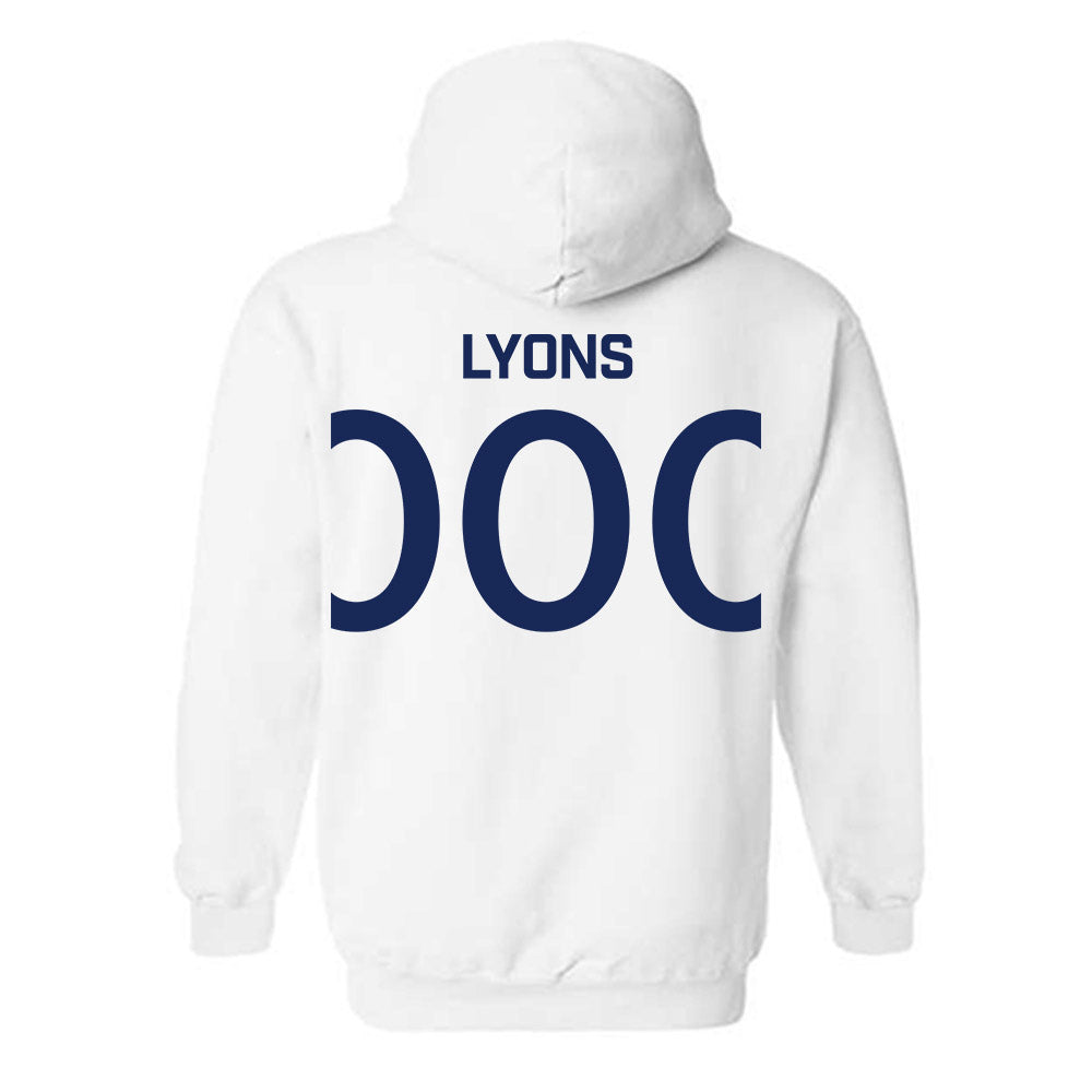 Queens - NCAA Women's Lacrosse : Taylor Lyons - Classic Shersey Hooded Sweatshirt-1