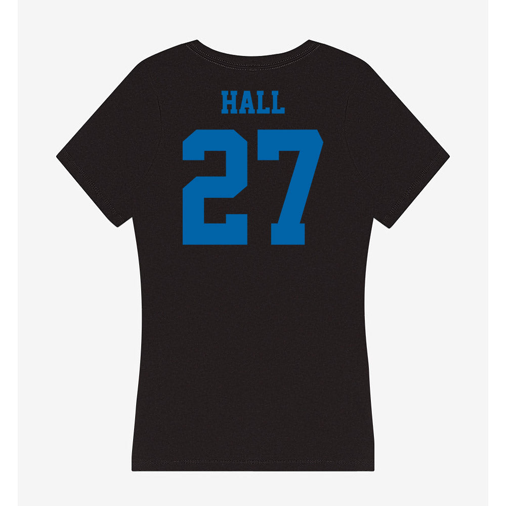 MTSU - NCAA Softball : Braelyn Hall - Women's V-Neck T-Shirt-1