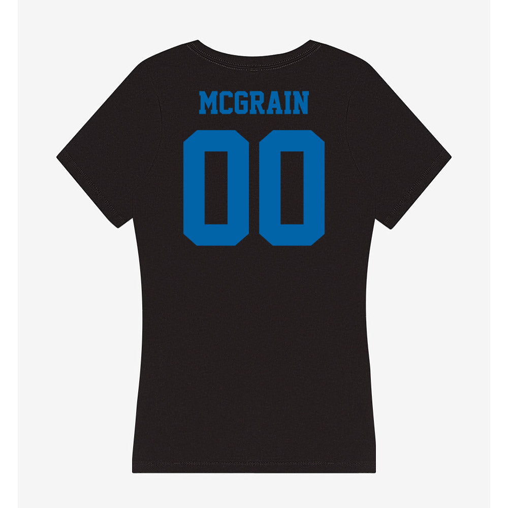 MTSU - NCAA Women's Soccer : Emily McGrain - Women's V-Neck T-Shirt-1