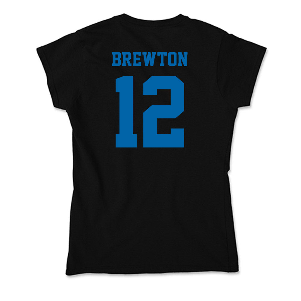 MTSU - NCAA Football : Brian Brewton - Soft Style Women’s T-Shirt-1