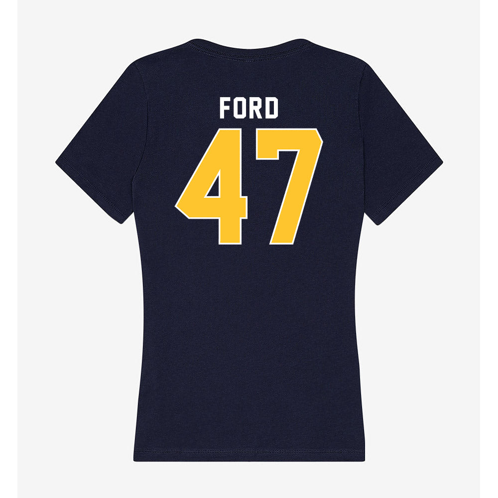 Murray State - NCAA Football : Cooper Ford - Women's V-Neck T-Shirt-1