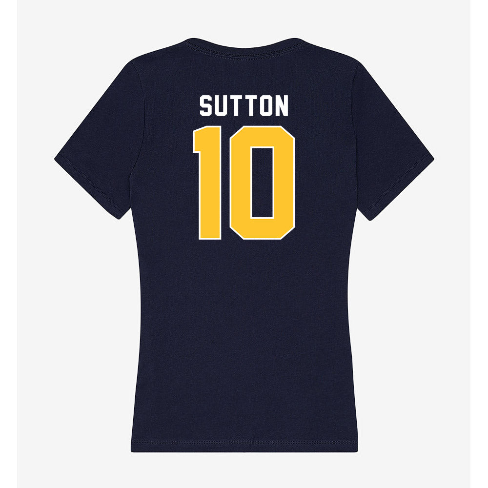 Murray State - NCAA Softball : Hannah Sutton - Women's V-Neck T-Shirt-1
