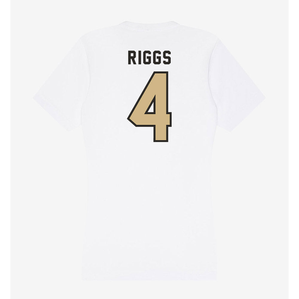 PFW - NCAA Women's Basketball : Ella Riggs - Women's V-Neck T-Shirt-1