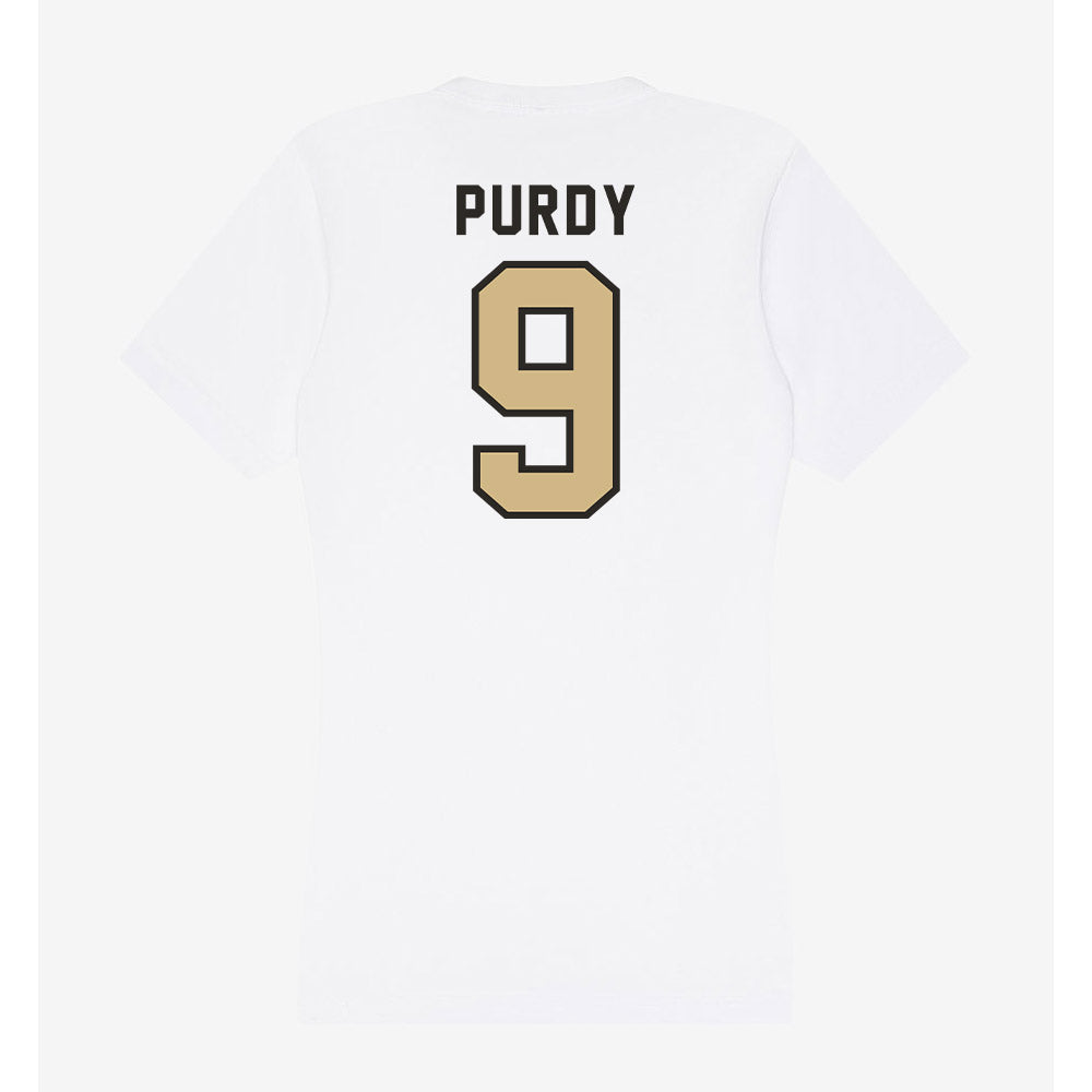 PFW - NCAA Women's Soccer : Alexis Purdy - Women's V-Neck T-Shirt-1