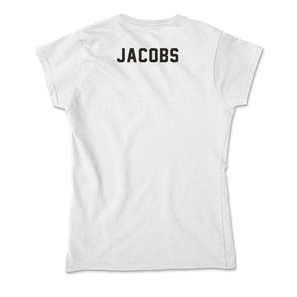 PFW - NCAA Men's Track & Field : Denton Jacobs - Soft Style Women’s T-Shirt-1