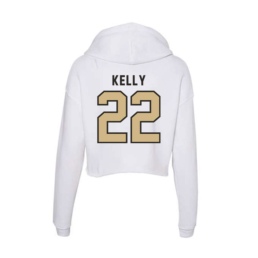 PFW - NCAA Men's Basketball : Danny Kelly - Women's Crop Fleece Hoodie-1