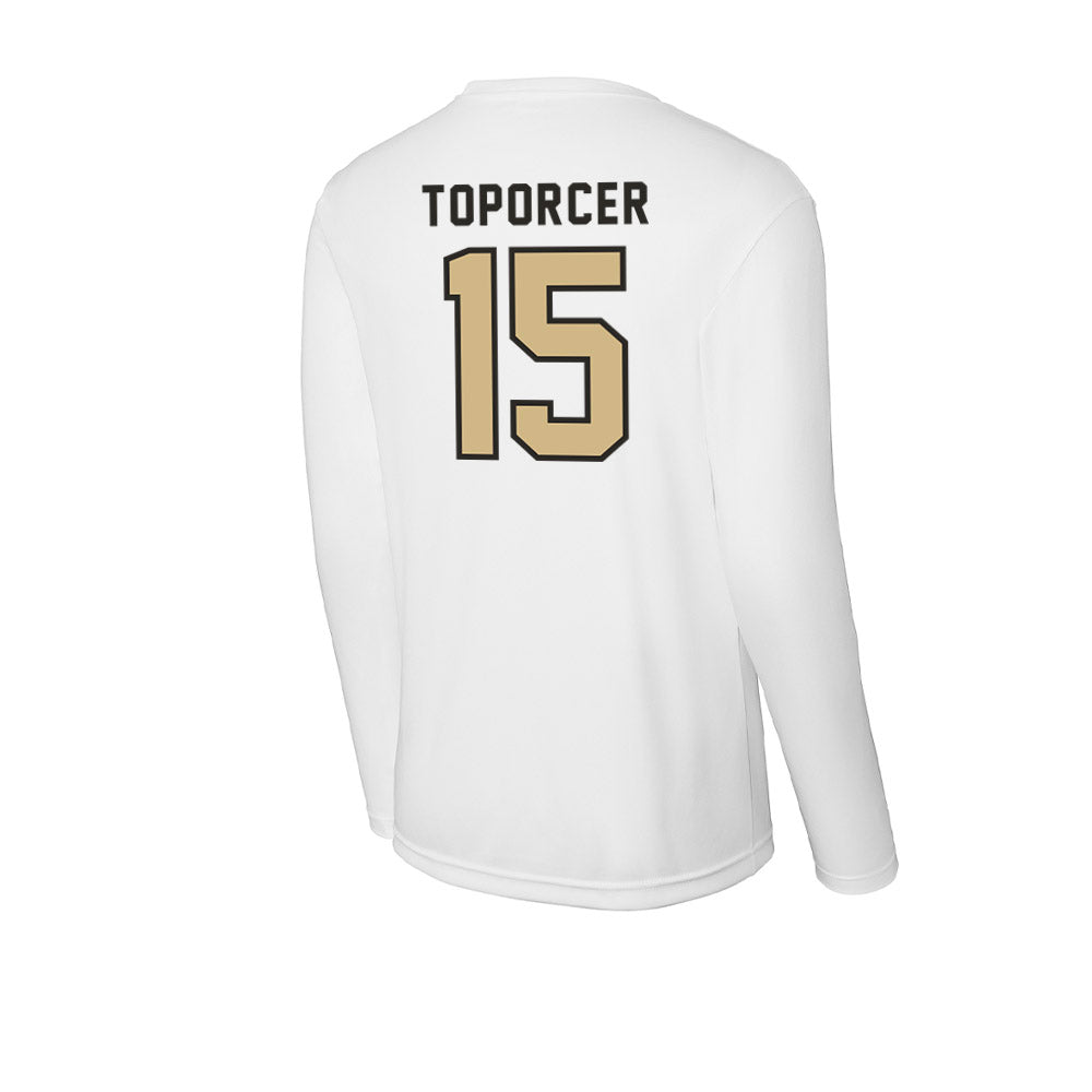 PFW - NCAA Women's Soccer : Maci Toporcer - Activewear Long Sleeve T-Shirt-1