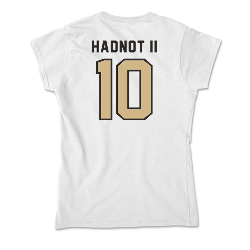 PFW - NCAA Men's Basketball : Corey Hadnot II - Soft Style Women’s T-Shirt-1