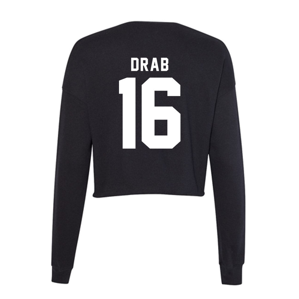 Delaware - NCAA Women's Lacrosse : Callie Drab - Women's Cropped Crew Fleece-1