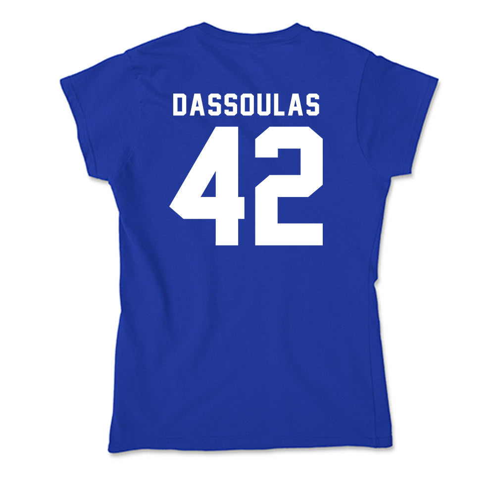 Delaware - NCAA Women's Lacrosse : Ellie Dassoulas - Soft Style Women’s T-Shirt-1