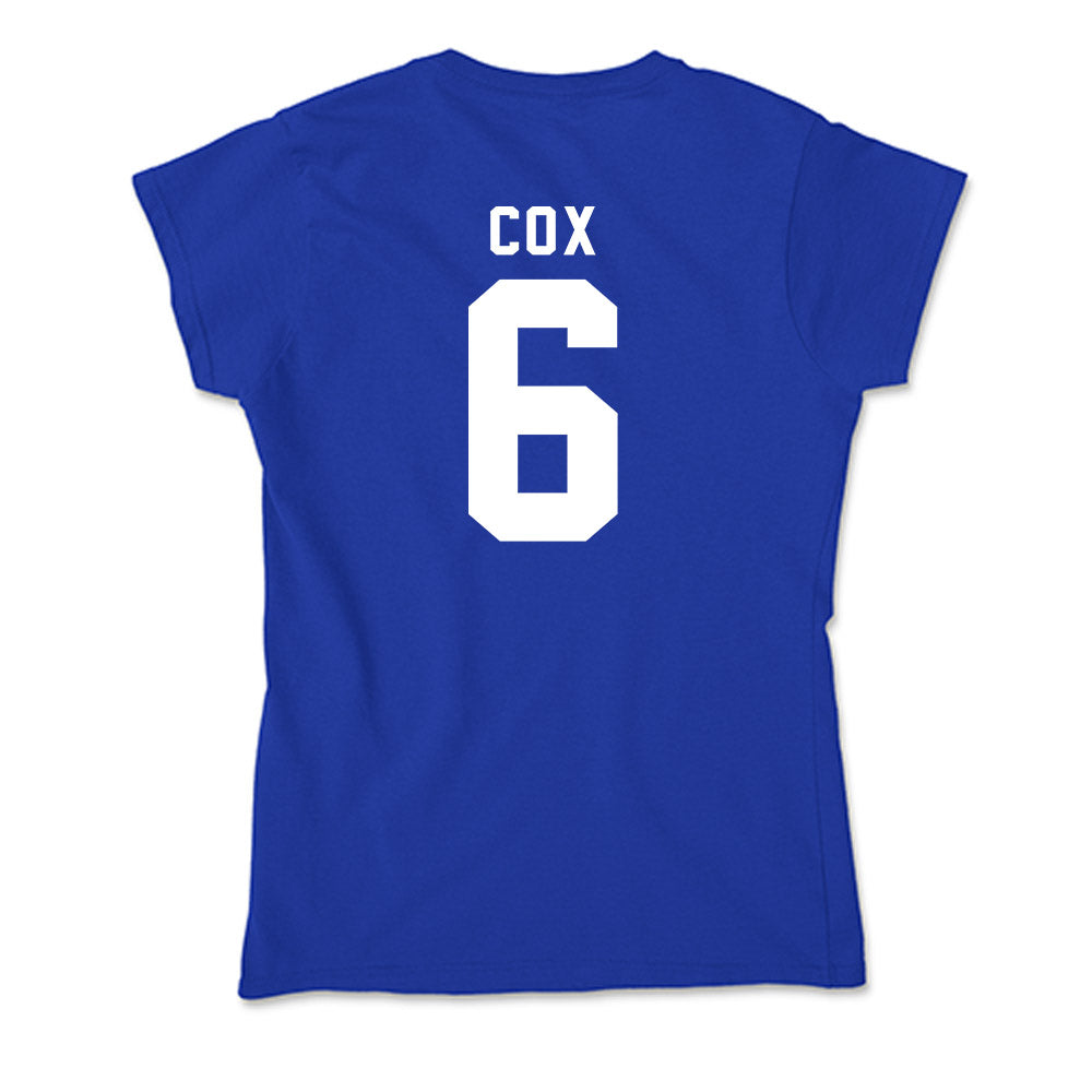Delaware - NCAA Football : Kshawn Cox - Soft Style Women’s T-Shirt-1
