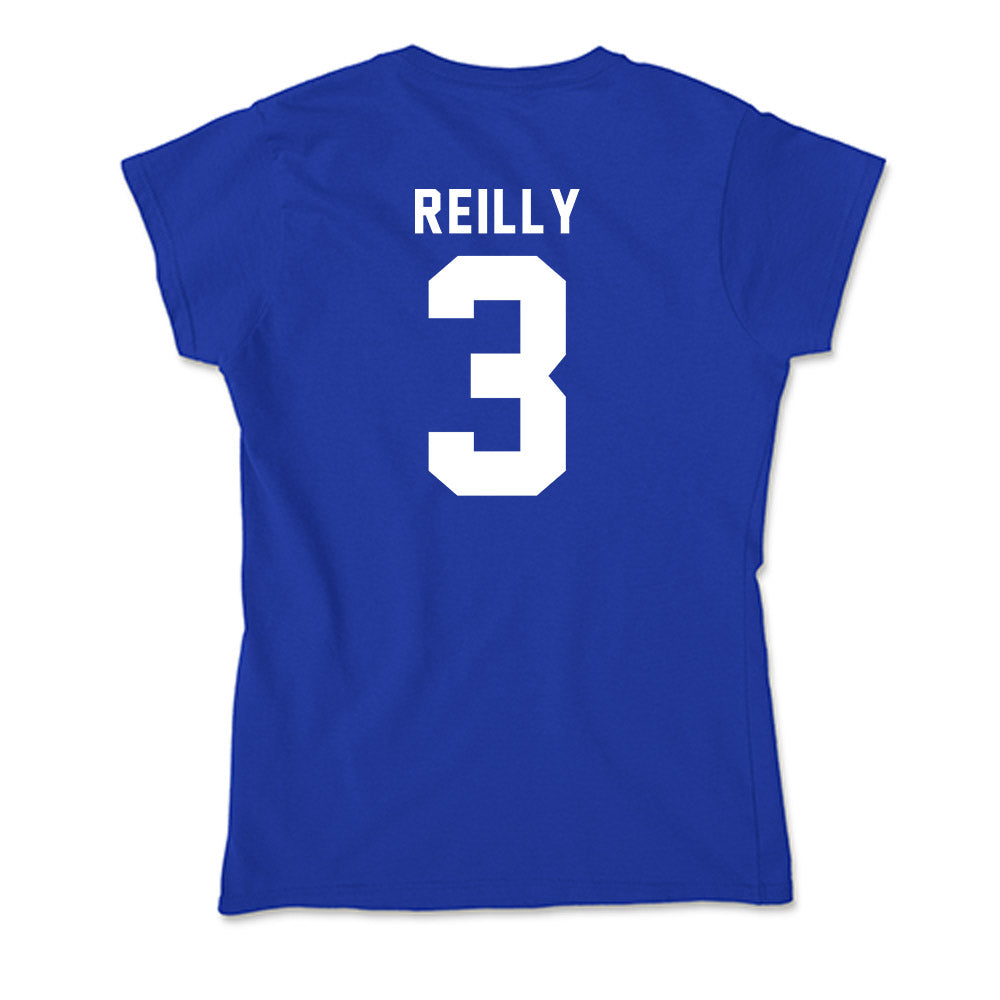 Delaware - NCAA Men's Basketball : Cavan Reilly - Soft Style Women’s T-Shirt-1