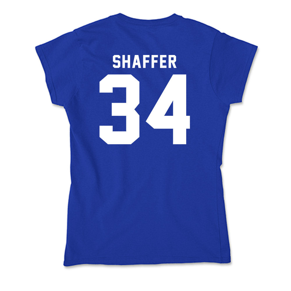 Delaware - NCAA Softball : Sydney Shaffer - Soft Style Women’s T-Shirt-1