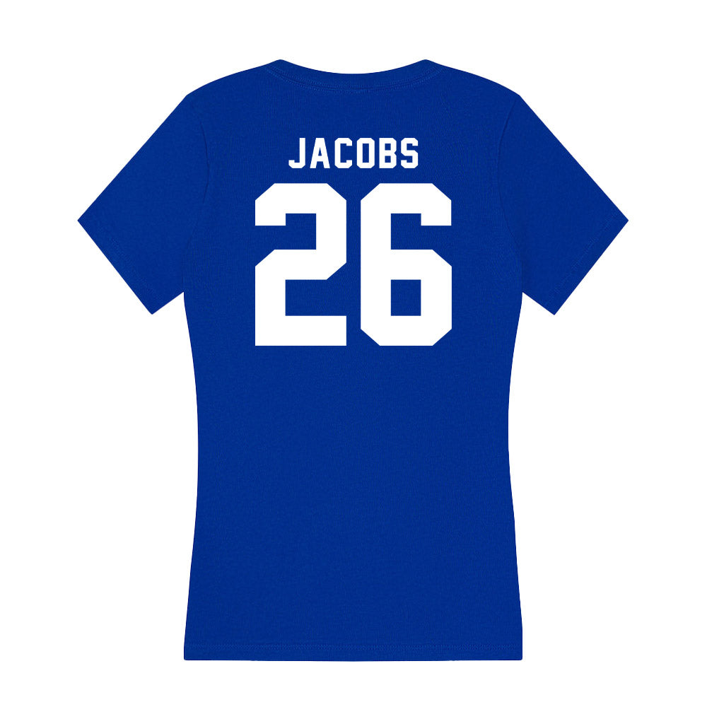 Delaware - NCAA Softball : Gracie Jacobs - Women's V-Neck T-Shirt-1