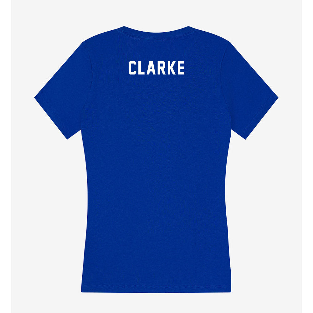 Delaware - NCAA Women's Field Hockey : Katie Clarke - Women's V-Neck T-Shirt-1