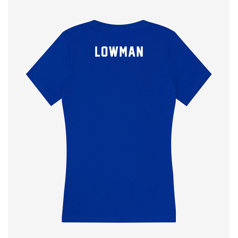 Delaware - Dance Team : Kennare Lowman - Women's V-Neck T-Shirt-1