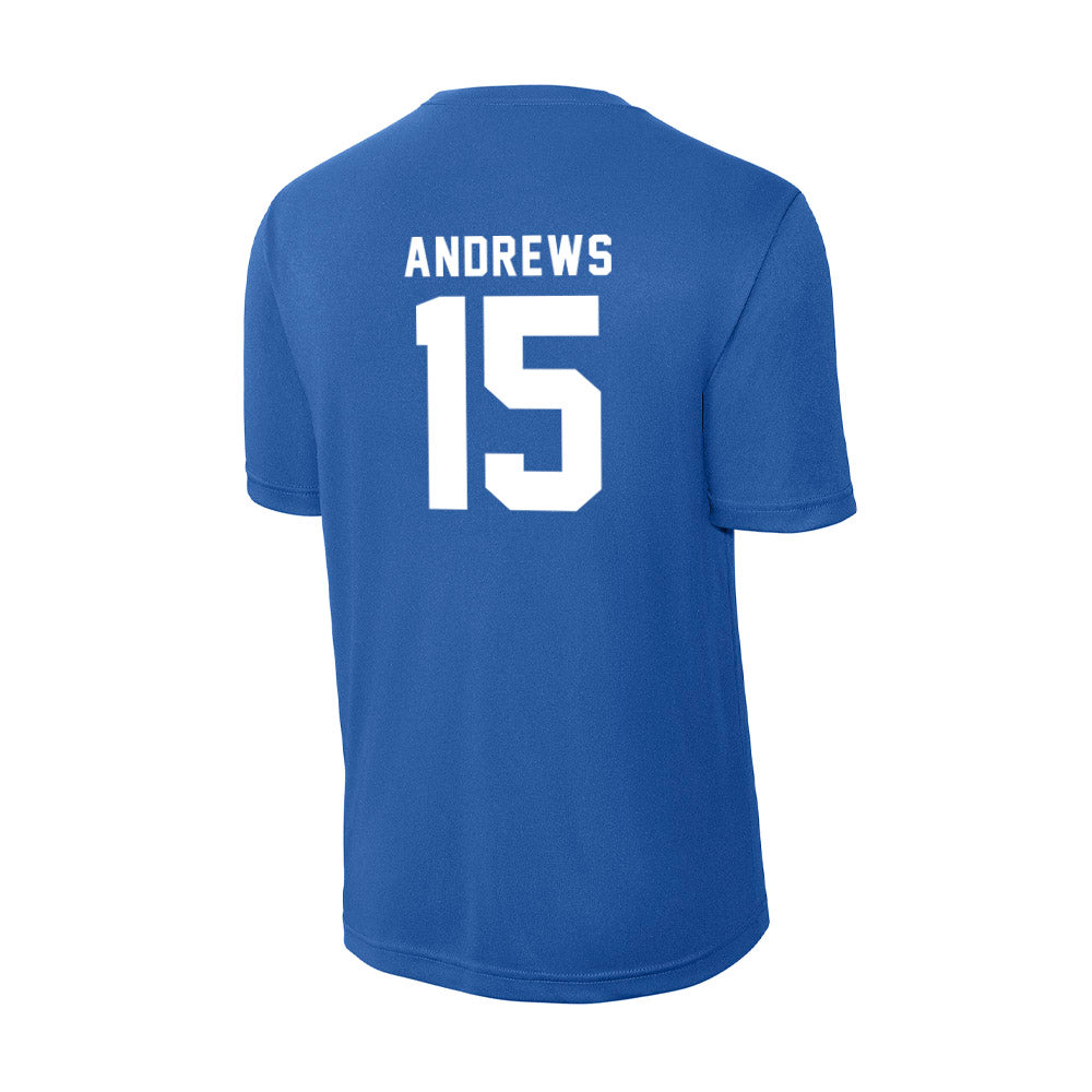 Delaware - NCAA Women's Basketball : Ava Andrews - Activewear T-Shirt-1