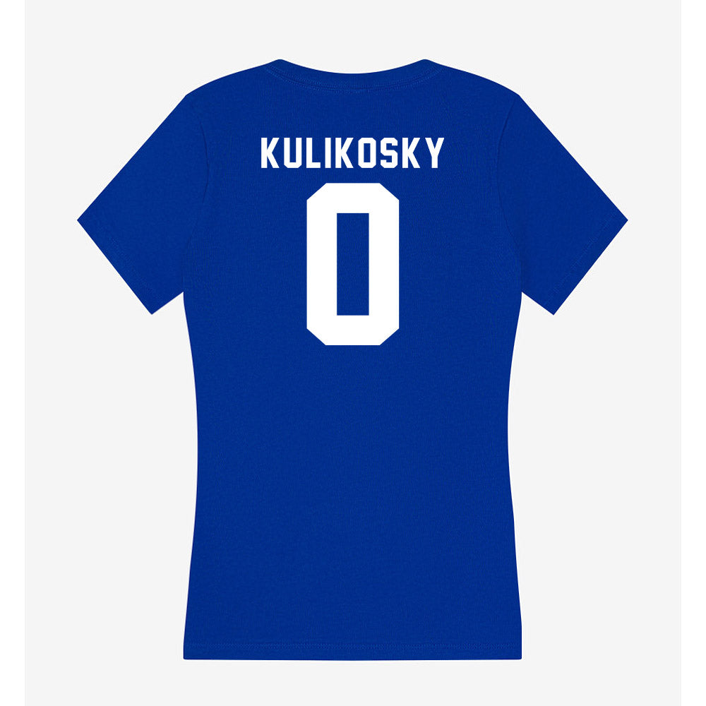 Delaware - NCAA Women's Soccer : Charlotte Kulikosky - Women's V-Neck T-Shirt-1