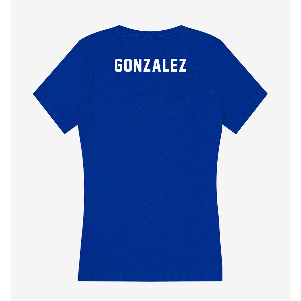 Delaware - Dance Team : Maiah Gonzalez - Women's V-Neck T-Shirt-1