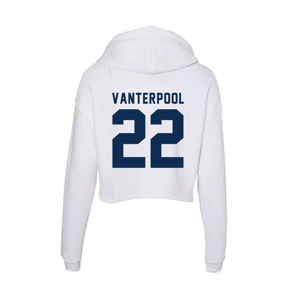 FAU - NCAA Men's Basketball : Devin Vanterpool - Women's Crop Fleece Hoodie-1