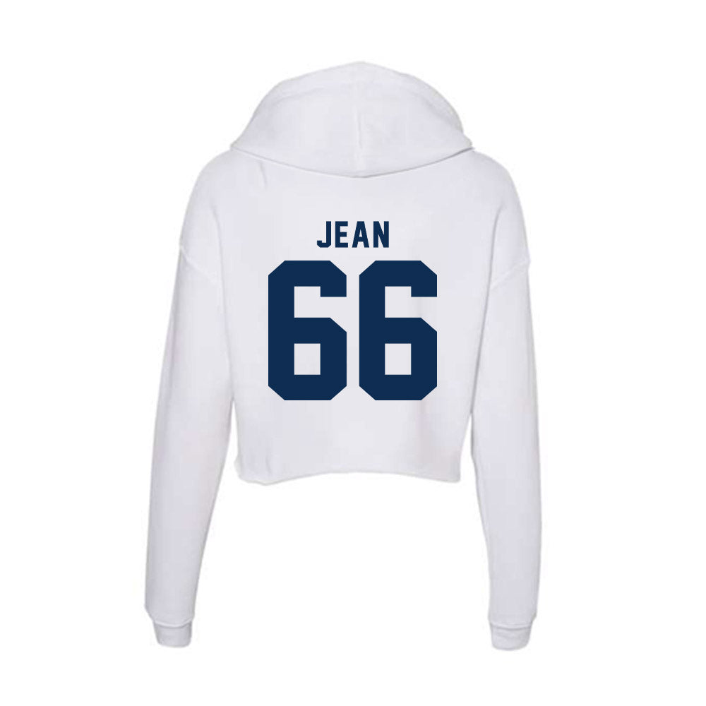 FAU - NCAA Football : Scarlee Jean - Women's Crop Fleece Hoodie-1