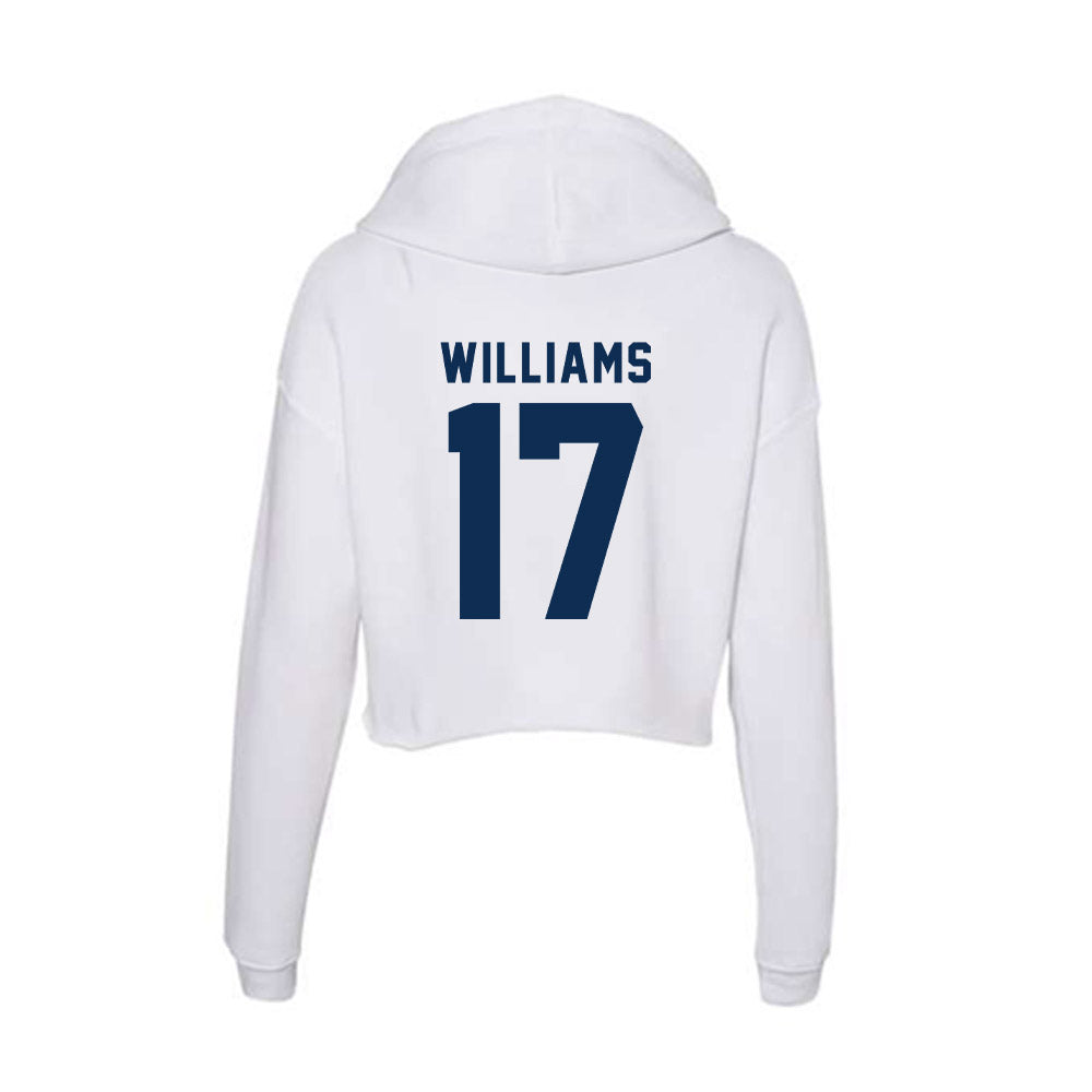 FAU - NCAA Softball : Emma Williams - Women's Crop Fleece Hoodie-1